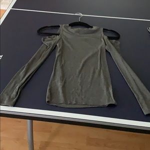 Planet Gold grey long sleeve blouse